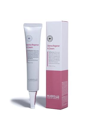 Восстанавливающий крем hubislab derma regener k cream 40 гр