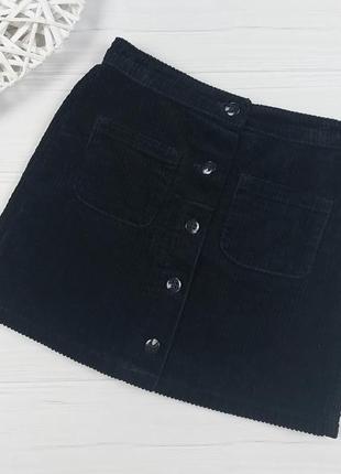 Вельветовая юбочка от next 7 лет, 122 см.