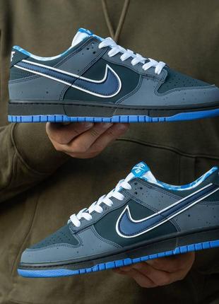 Кроссовки nike sb dunk blue lobster