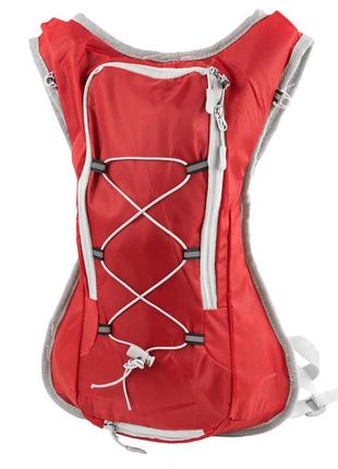 Чоловічий спортивний рюкзак з поліестеру червоний valiria fashion 5detbu3622-11 фото