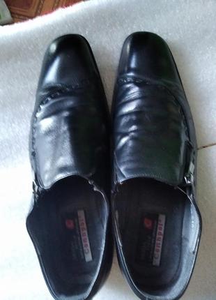Туфли кожаные,мужские ,"conhpol", италия4 фото