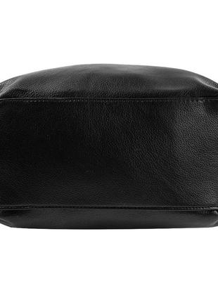Женская повседневная сумка из кожзама черная valiria fashion oda36388-25 фото