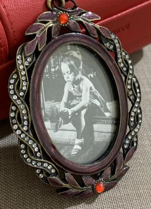 А 126/64 рамка под фото винтаж эмаль