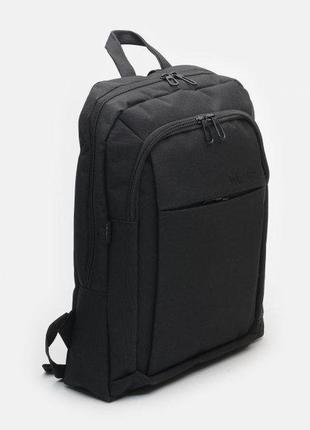 Міський рюкзак з відділом для ноутбука до 16" wallaby 156 чорний3 фото
