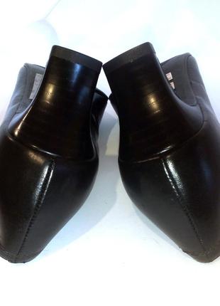 👠👠👠 стильні шкіряні туфлі на підборах від footglove, р.39-40 код k40388 фото