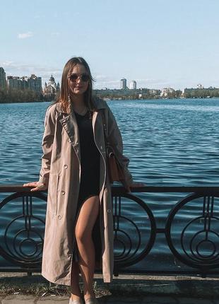 Тренч бежевый