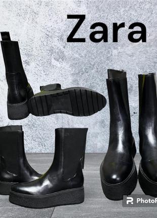 Ботинки женские zara1 фото