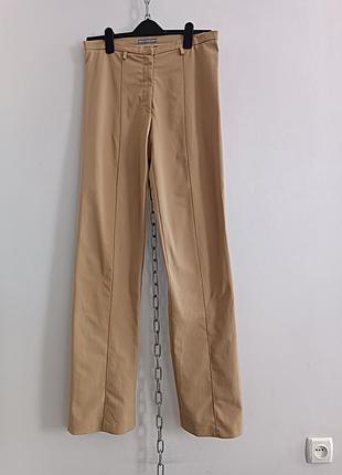 Брюки стрейчевые с разрезами сзади прямого кроя marithe francois girbaud, m