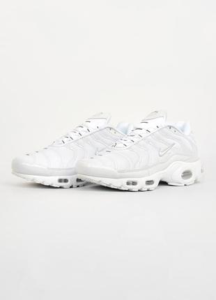 Nike air max tn white2 фото