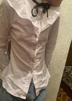Блуза рубашка школьная5 фото