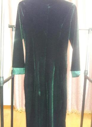 Сукня велюр