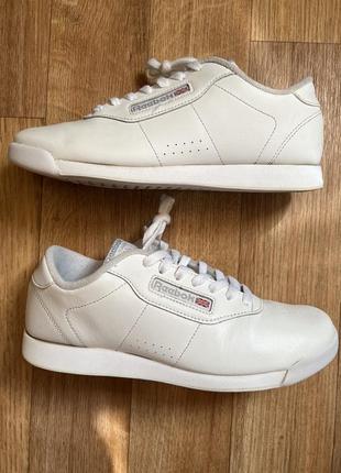 Женские кожаные кроссовки reebok classic4 фото