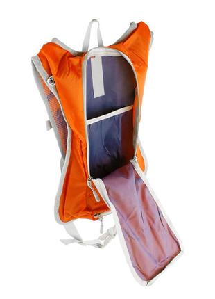 Мужской спортивный рюкзак из оранжевого полиэстера valiria fashion 5detbu3622-88 фото