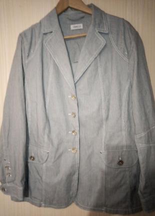 Коттоновый піджак 56 розміру