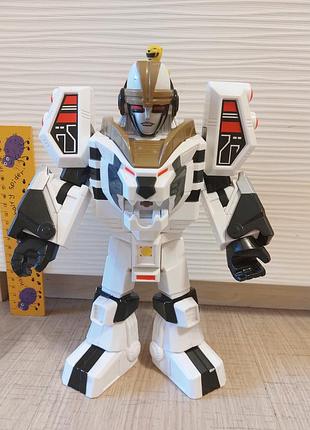 Fisher-price imaginext power rangers whitenger & warrior mode tigerzord