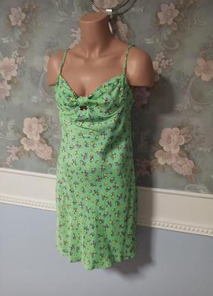 Плаття у квітковий принт бюстьє 6