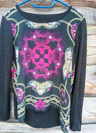 Комбинированный джемпер