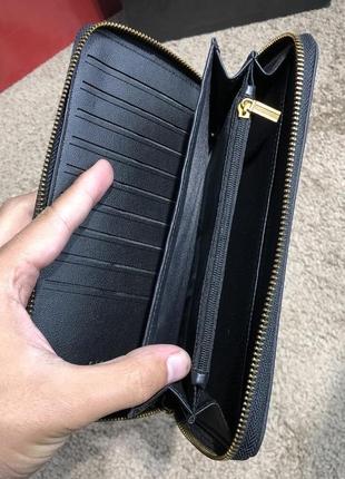 Портмоне prada zippy organiser milano dal 1913 black