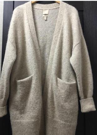 Кардиган h&m шерсть альпака