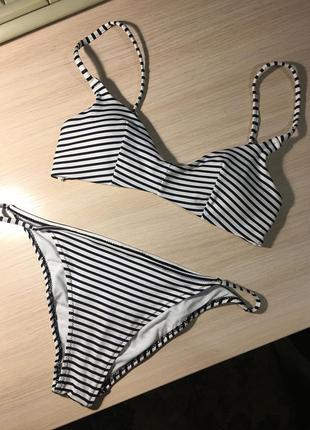 Купальник h&m striped bikini - s3 фото