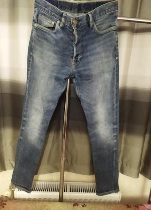 Джинси slim & denim h&m