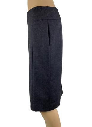 Шерстяная классическая юбка jil sander4 фото