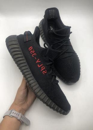 Кроссовки adidas yeezy boost 350 v2 bred (cp9652) оригинал