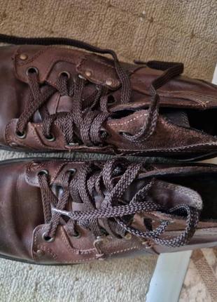 Ботинки ботинки с утеплением кожаные2 фото