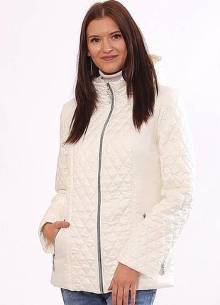 Демісезонна стьобана жіноча куртка великих розмірів із 46 до 70 розміру8 фото