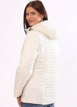 Демісезонна стьобана жіноча куртка великих розмірів із 46 до 70 розміру7 фото