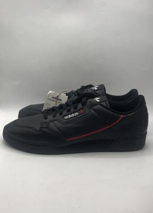 Кроссовки adidas continental 80 vegan black (h02783) оригинал3 фото