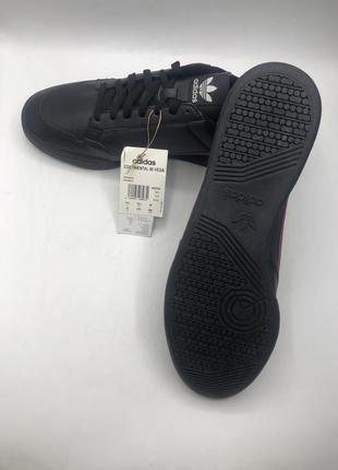 Кроссовки adidas continental 80 vegan black (h02783) оригинал5 фото