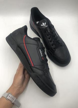 Кросівки adidas continental 80 vegan black (h02783)  оригінал