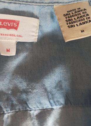 Джинсовая рубашка levis4 фото