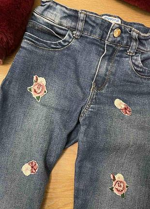 Джинсы mayoral 8 лет