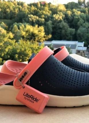 Crocs literide clog navy melon 1000
