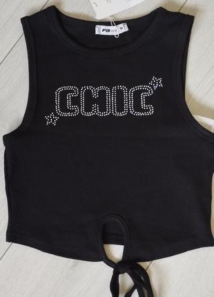 Маєчка, вкорочена майка, майка з стразами