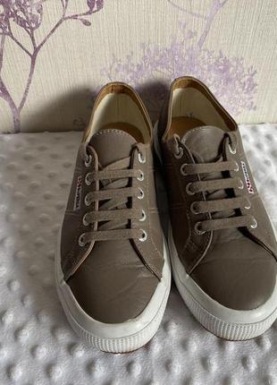 Брендовые кеды superga1 фото