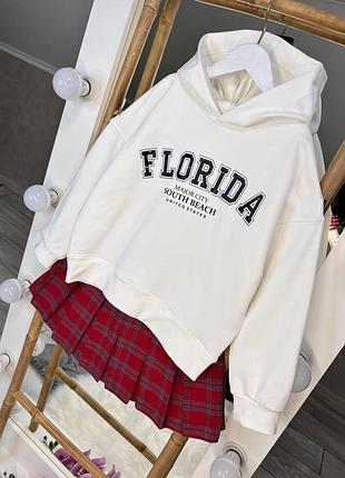 Юбка+худи, костюм для девочки
