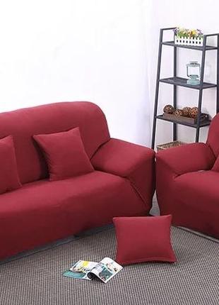 Чохли на маленькі дивани 2-місні дивани, чохол на диван-малятку двомісні біфлекс пісочний10 фото