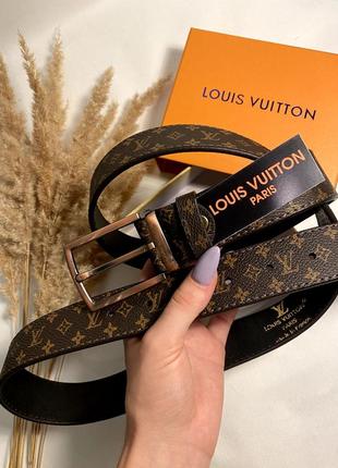 Ремень из натуральной кожи + коробка, ремень 3,5см кожаный, ремень унисекс черный ремень кожаный