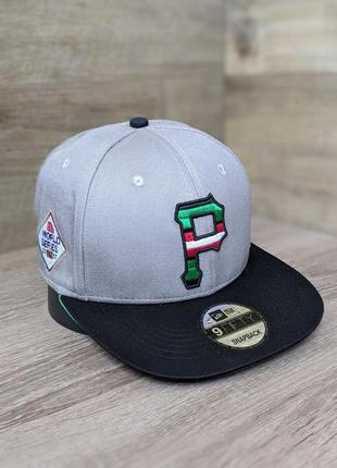 Кепка снепбек репперка, new era, pitsburg pirates, baseball usa