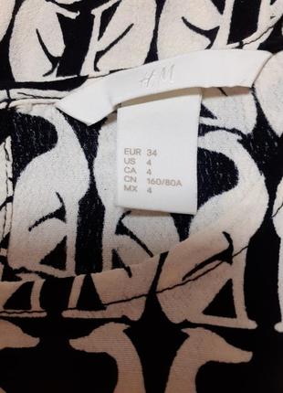 Блуза с принтом в египетском стиле h&m