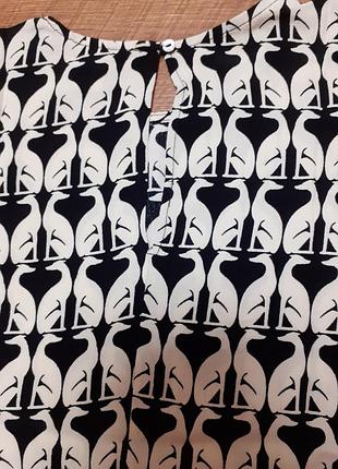 Блуза с принтом в египетском стиле h&m