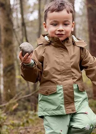 Роскошная качественная детская ветровка, термо куртка, дождевик от tcm tchibo (чибо), нитевичка, 110-116 см