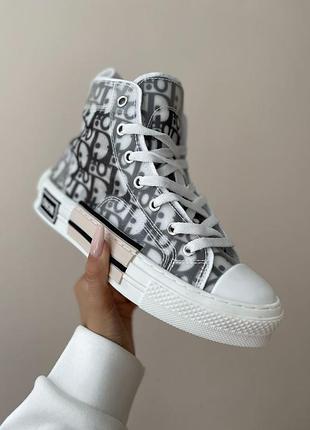 Кроссовки женские b23 high top logo oblique