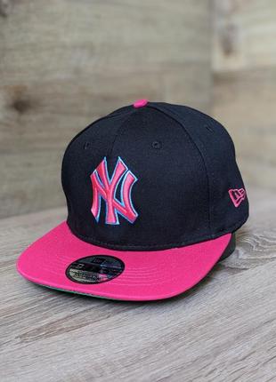 Кепка снепбек репперка, new era, ny, new york yankees, baseball usa