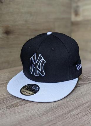 Кепка снепбек репперка, new era, ny, new york yankees, baseball usa