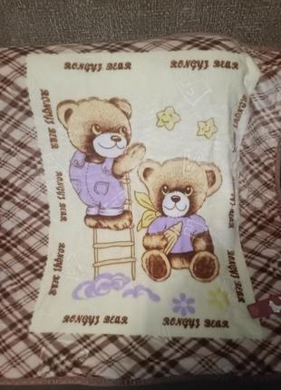 Новий, двошаровий плед - ковдра. дуже ніжний. 100*100 рекомендую!
