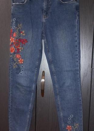 Крутые джинсы new look jenna, размер 38/10/m1 фото